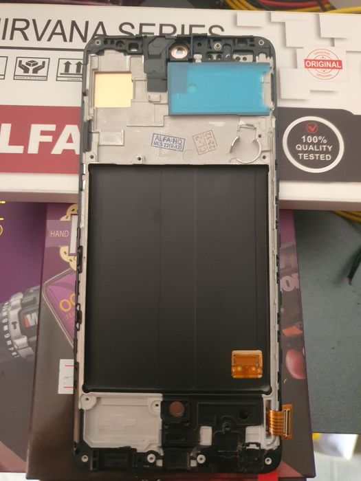 Дисплей Samsung A51 с рамка. Oled. Работещ пръстов отпечатак.