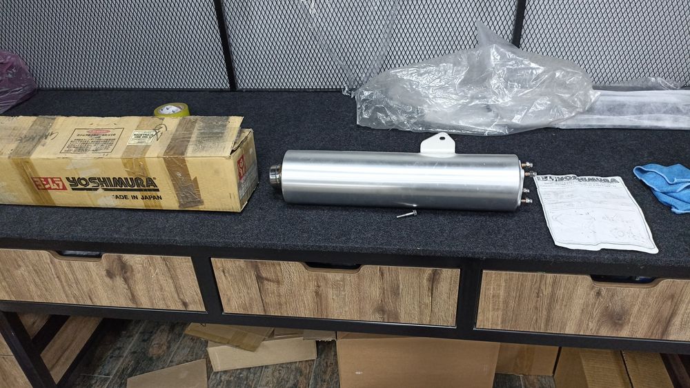 Оригинальный глушитель Suzuki