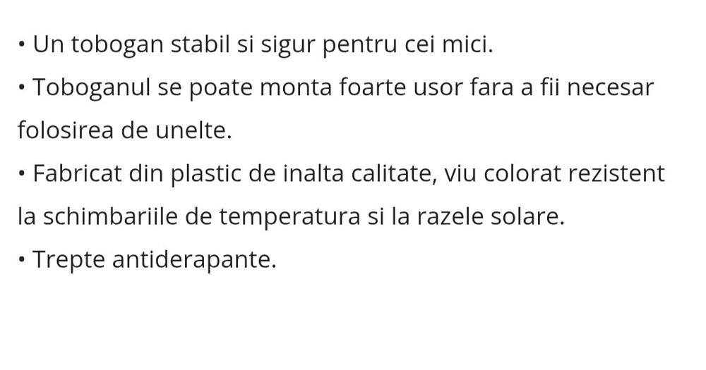 Tobogan copii stare buna