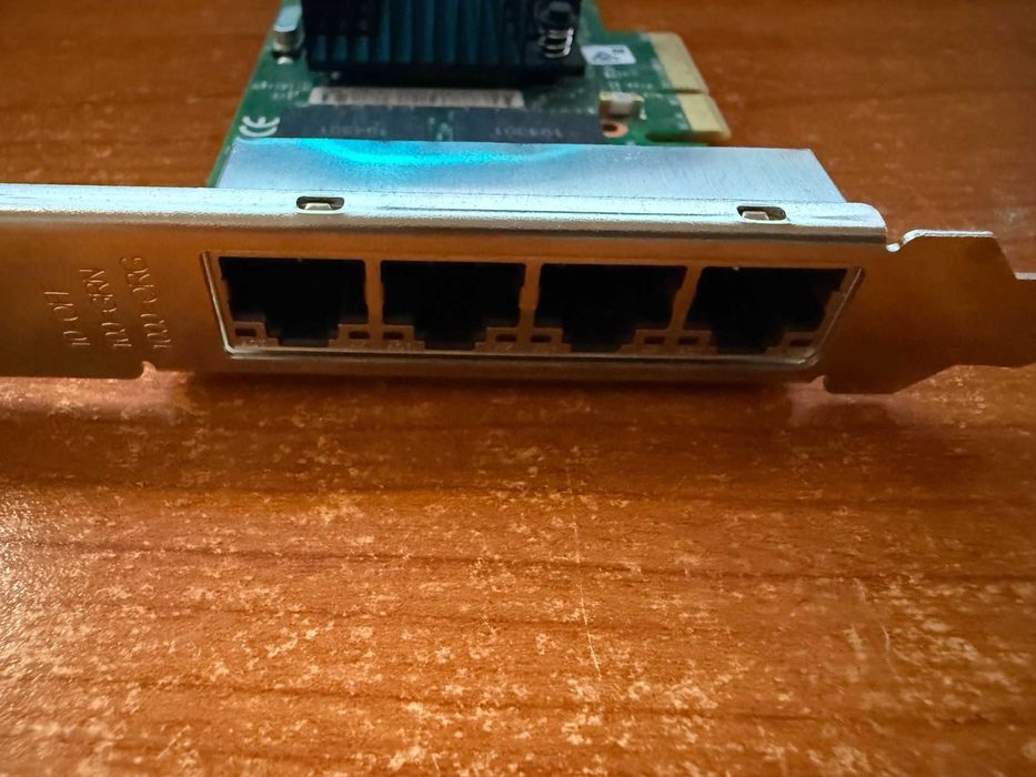 Оригинален Intel Ethernet I350-T4 4-Port 1Gb NIC - 4-ри портов адаптер