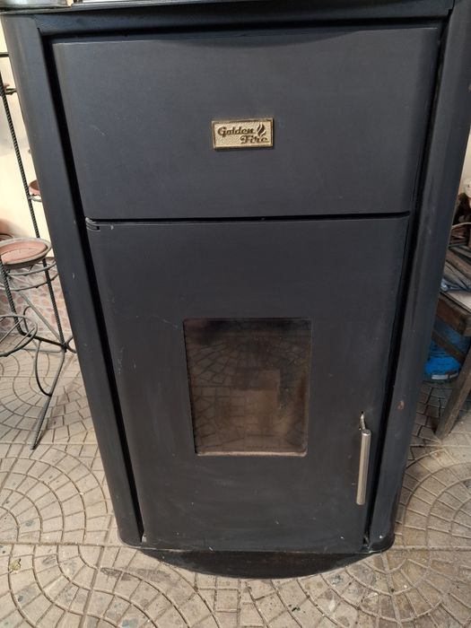 Пелетна камина използвана