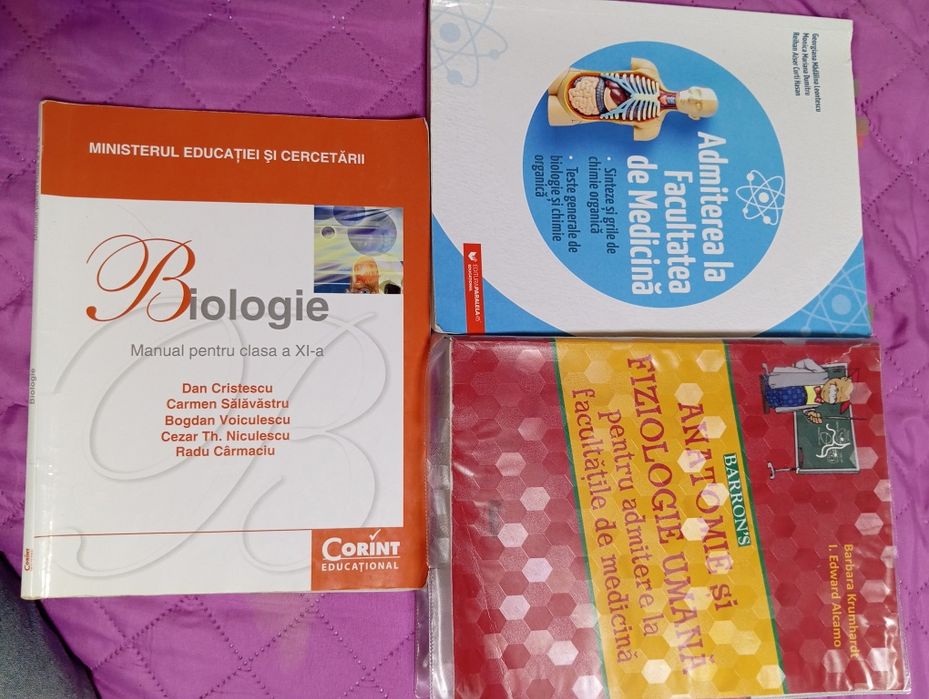 Cărți admitere medicină