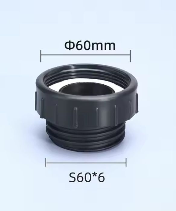 Редукция, преходник от ситна към едра резба IBC бидон 1 тон 1000 литра