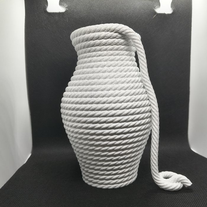 Vaza decorativa model Rope impletit - Design modern living / birou