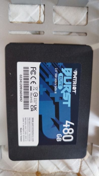 Ssd 2.5 patroit 480gb