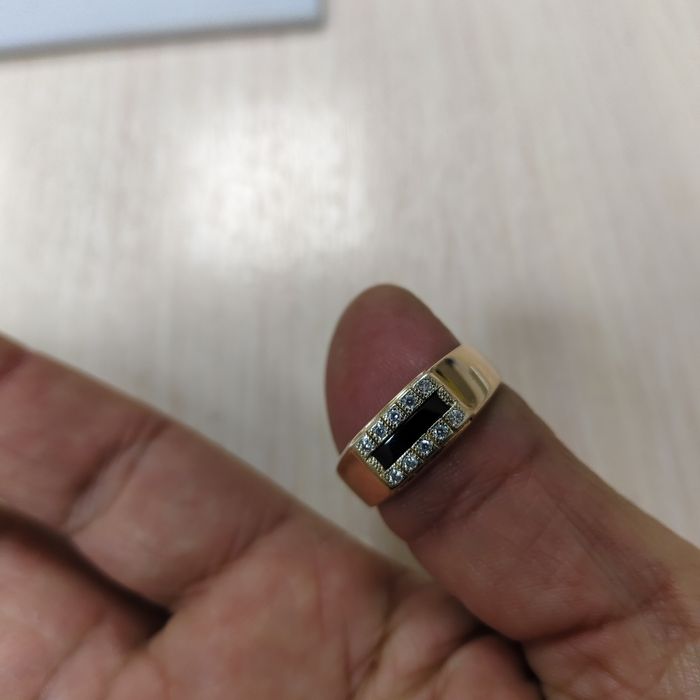 Золото мужской печатка