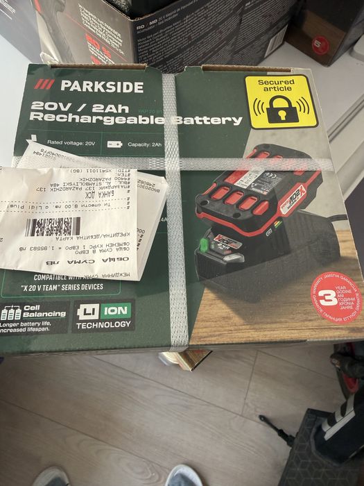 Винтоверт Parkside.Чисто нов запечатан.