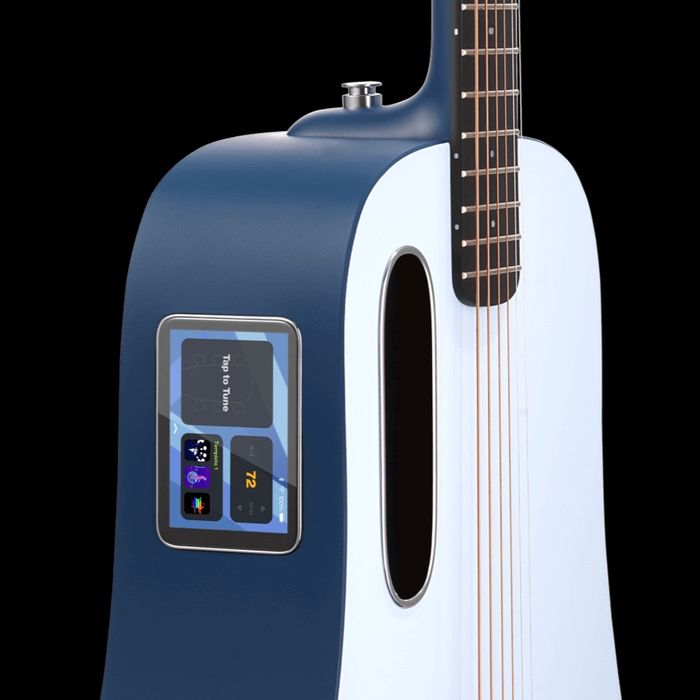 Blue Lava Touch – модерна китара, свирена само 2 пъти