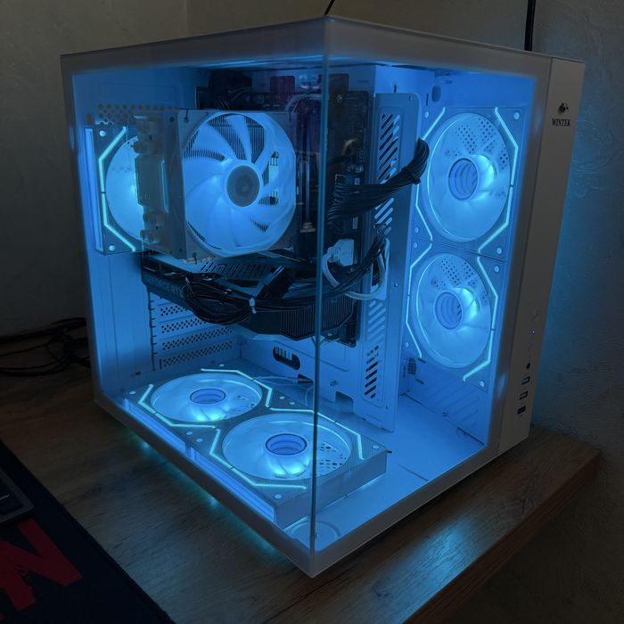 Мощный, игровой системный блок i5-14400F | RTX 5060 | 32Gb 3200MHz DDR