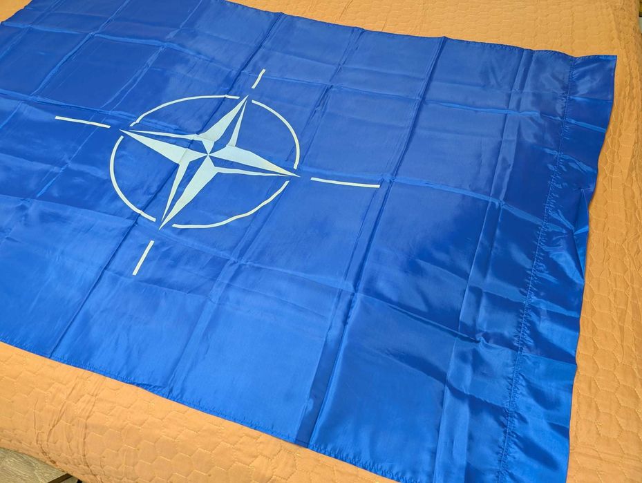 Drapel original NATO ( North Atlantic Treaty Organization )