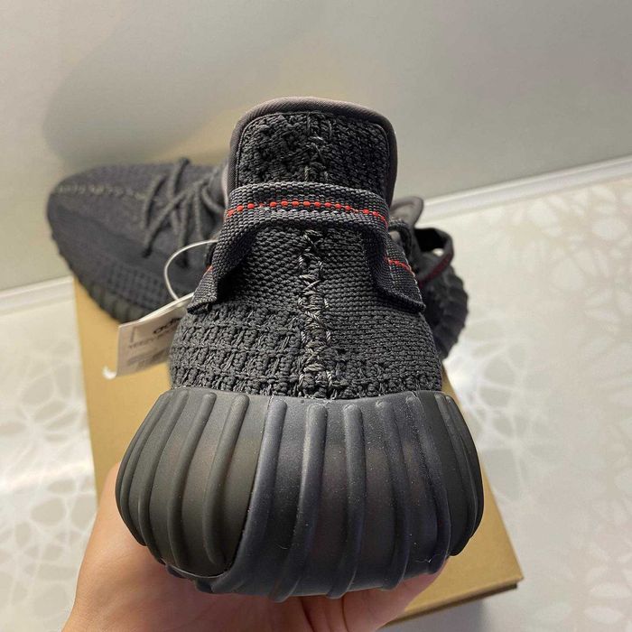 Yeezy Boost 350 V2 "Static Black" (Reflective) 42