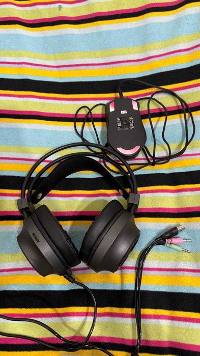 Наушники и мышка