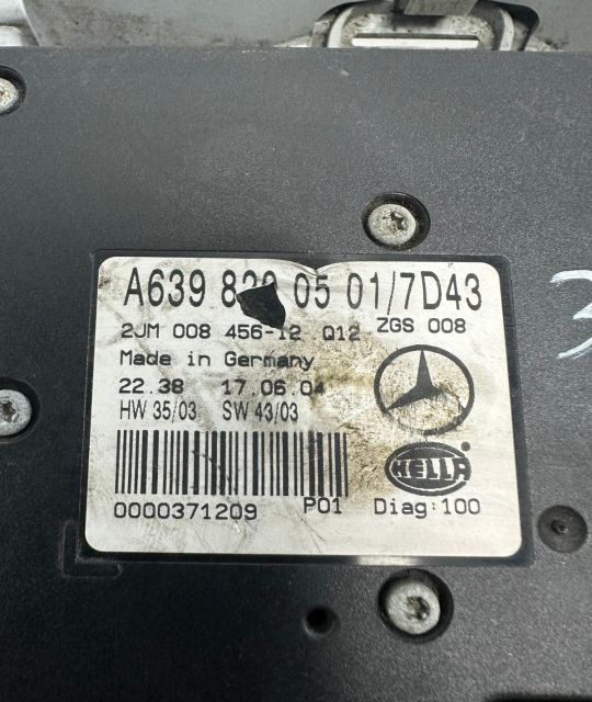 Plafoniera a6398200501 Mercedes-Benz Vito W639