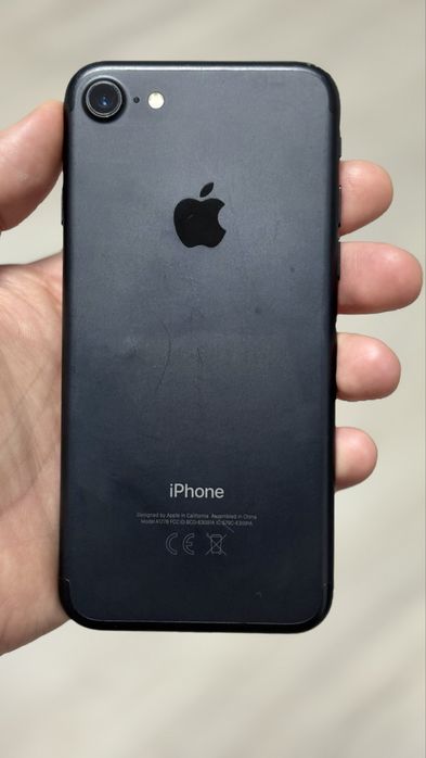 iPhone 7 Black Mate Neverlock 32GB 95% Amprenta OK-Perfect Functional-