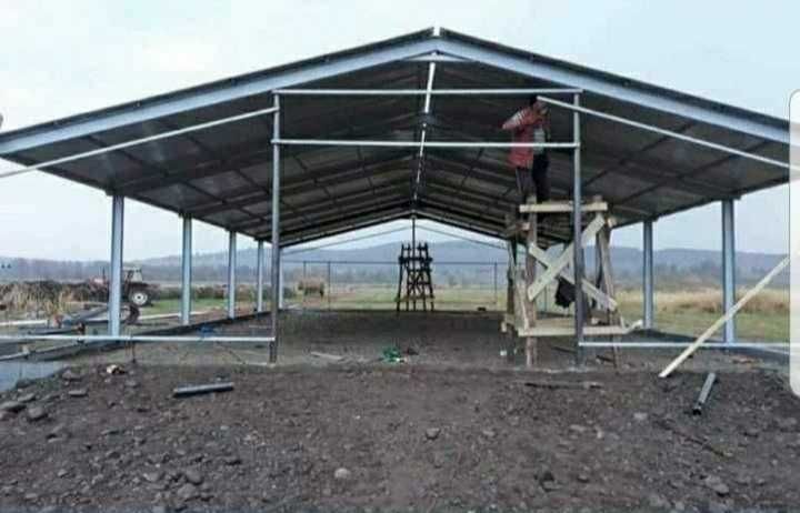 Structuri si hale metalice agricole si industriale, pret de producator
