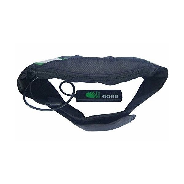 Вибриращ колан за отслабване Vibroaction, 12W, черно-зелен