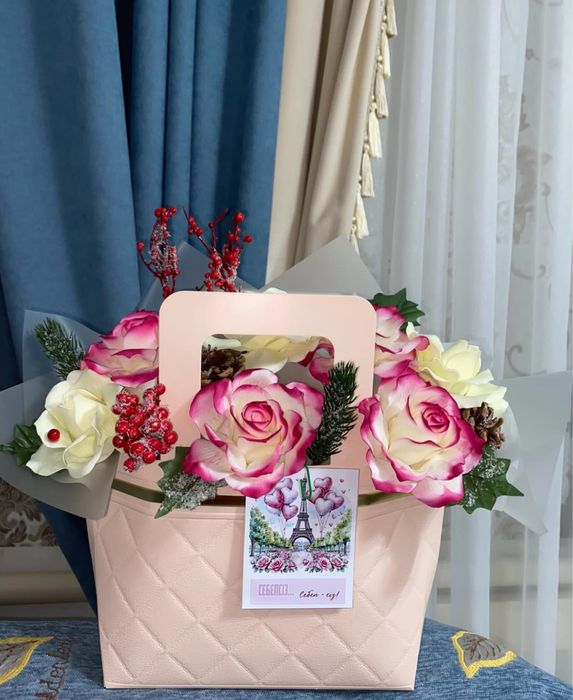 Ароматные мыльные розы