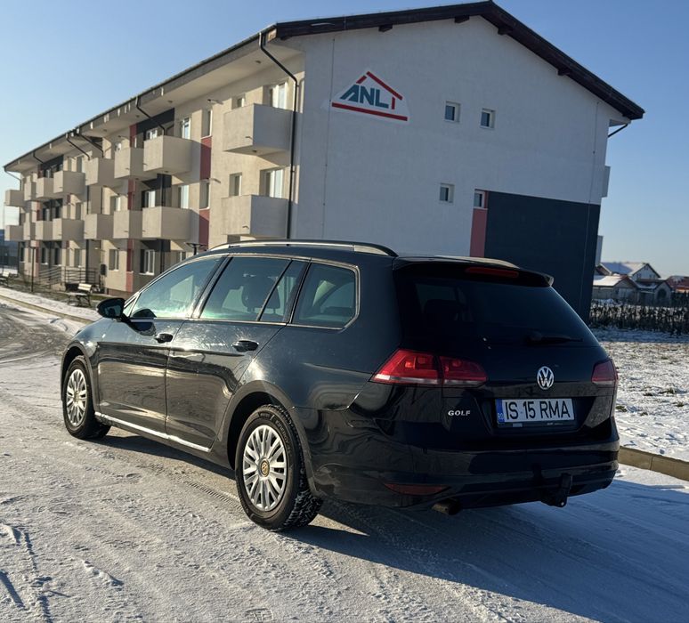 Volkswagen Golf 7 Break 1.6 TDi 120 cai an 2015 Euro 6 Negru