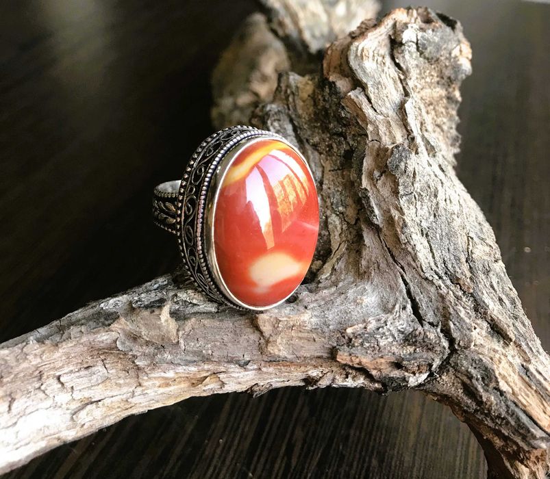 Inel Argint 925 cu Piatra Semipretioasa Jasp