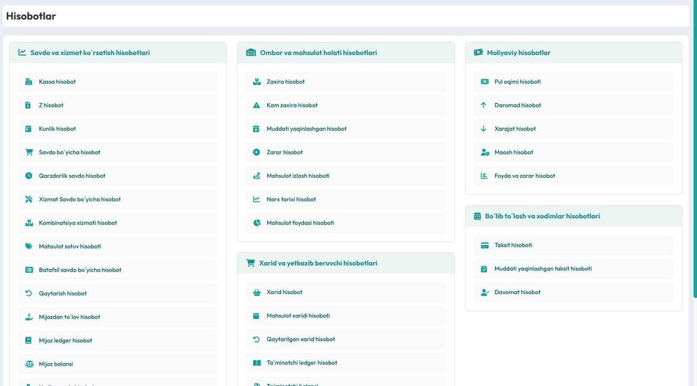 Do'kon va Sklad uchun Dastur: POS + ERP + Telegram Bot (Tayyor Tizim)
