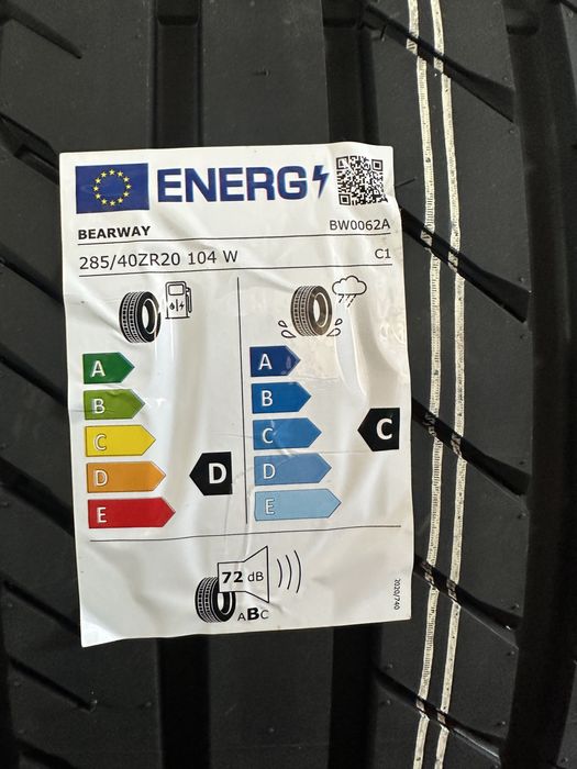 Летен Спорт Пакет BEARWAY 255/45R20 105V XL 285/40R20 104W