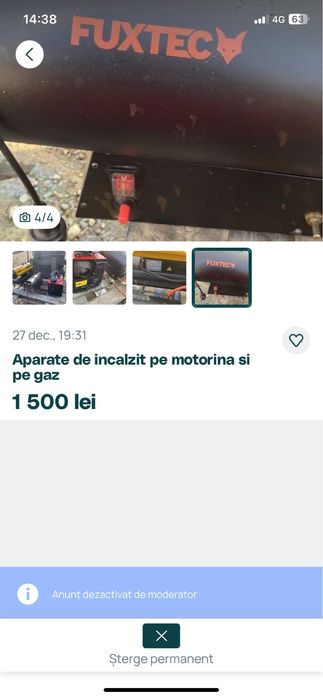 Incalzitoare sirocouri pe gaz sau pe motorina