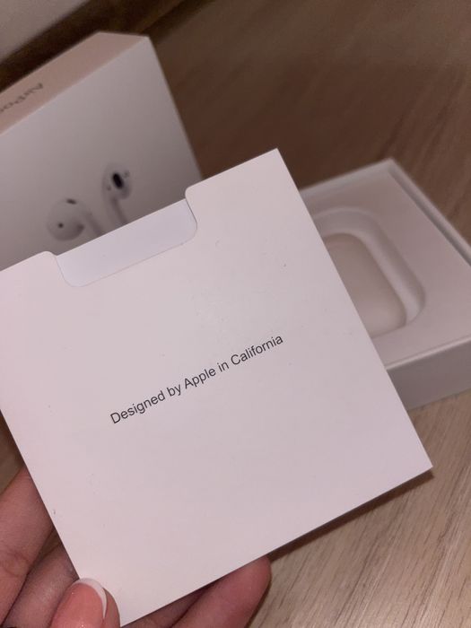 Air pods 2 оригинал наушники