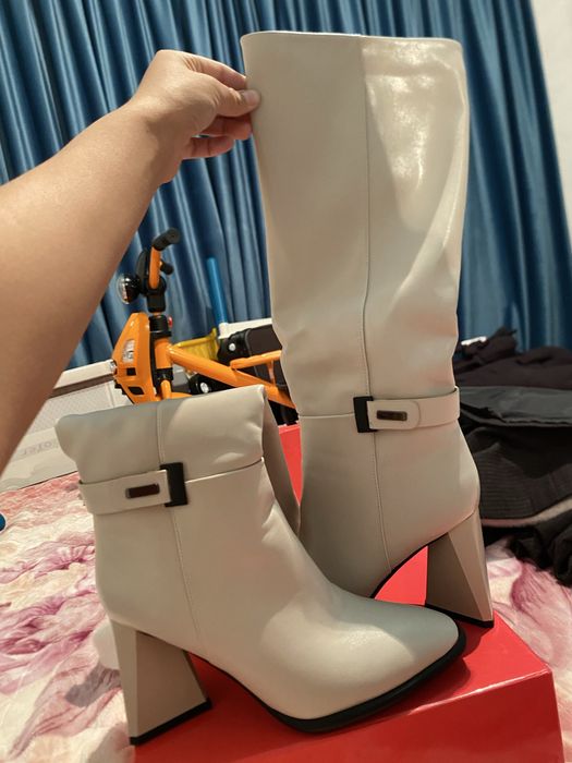 Қыстық етік ұзын  ішінде жүні бар