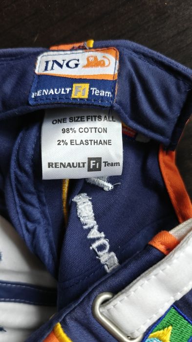 ING-RENAULT sapca de baseball semnat de Nelson Piquet