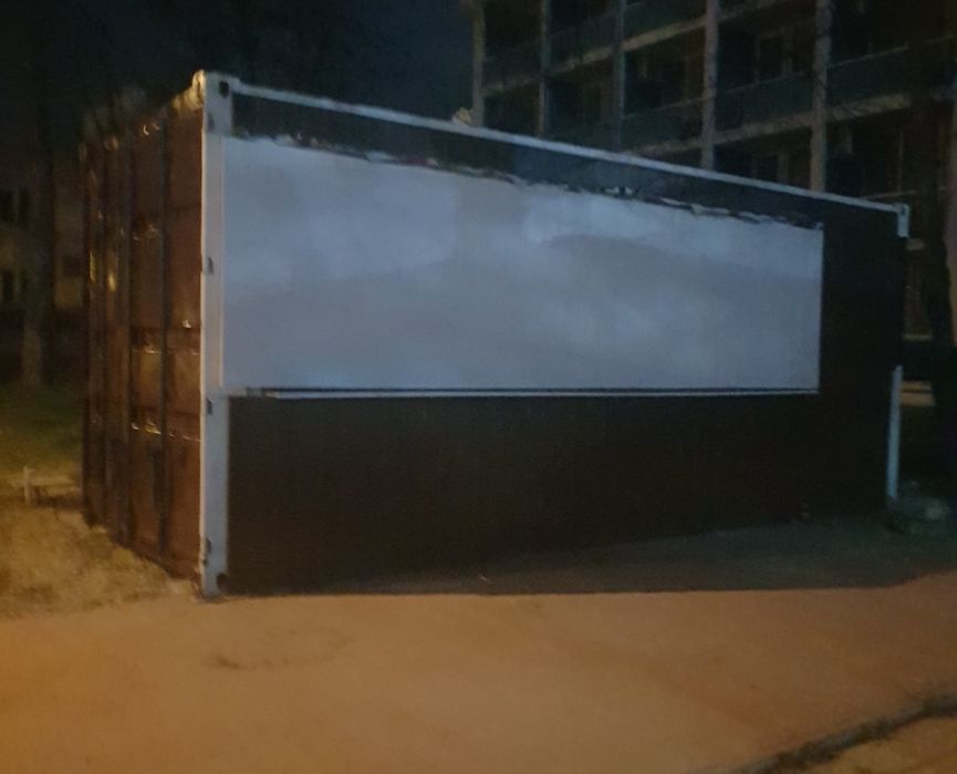 Container 6m/2.5 m avizat dsv