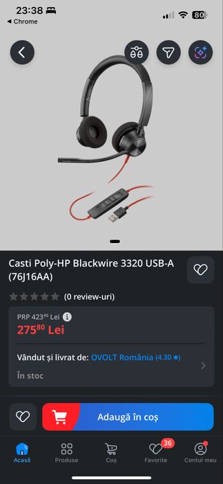 Casti BLACKWIRE 3320