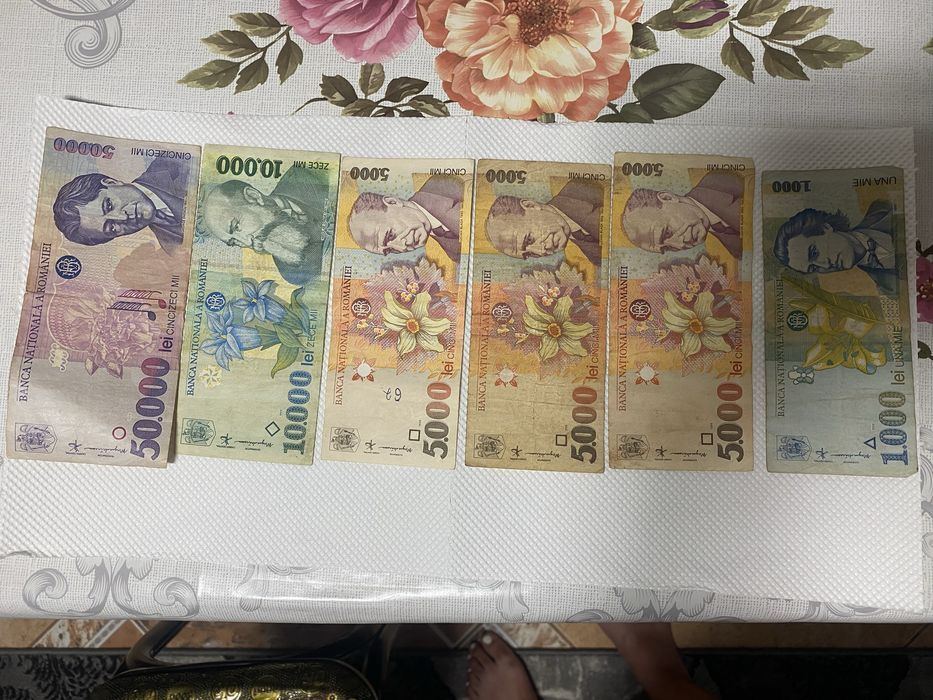 Bancnote vechi din 1996,1998,1999