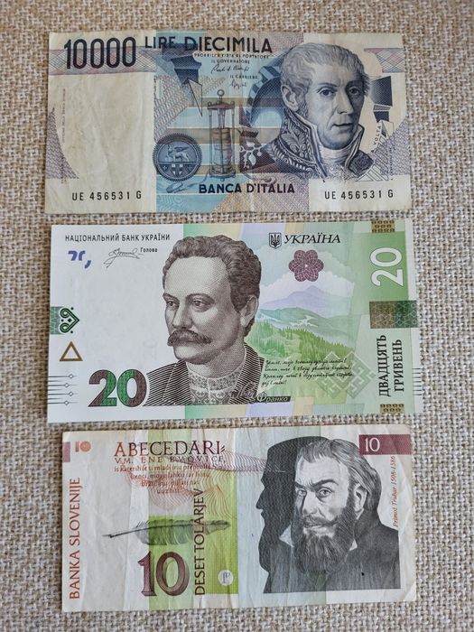 Bancnote vechi si noi UNC