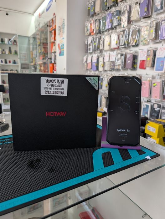 Hotwav Hyper 7S, 4/256 GB, Nou, 2 ani garanție