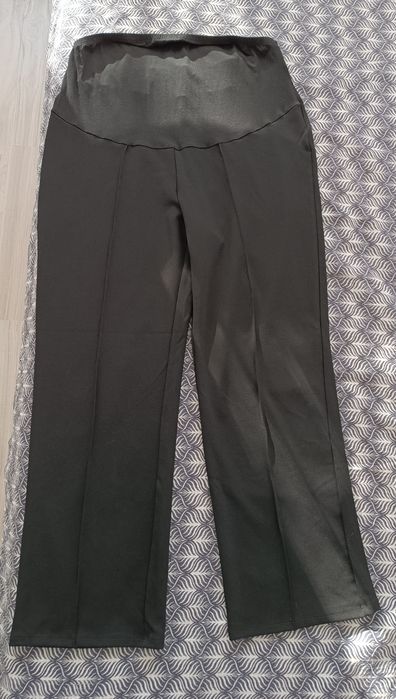 Черни елегантни панталони за бременни H&M Mama, размер XL