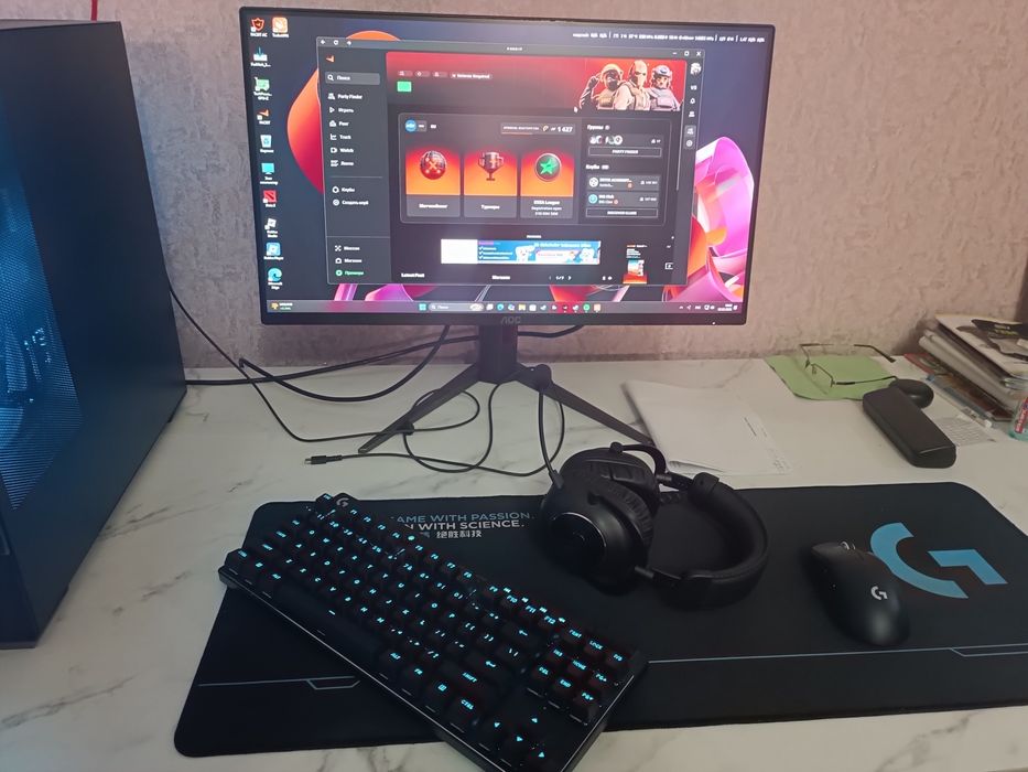 Мощный игровой компьютер Amd 7800x3d. 5070 12gb