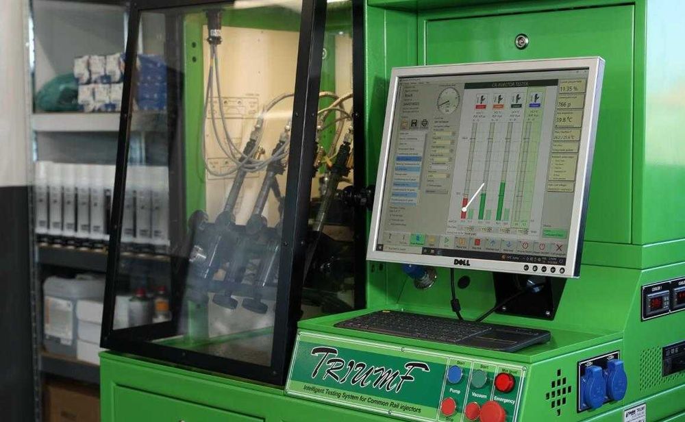 Стенд за дюзи -  тестване и кодиране на  CR дюзи DIESELLAND