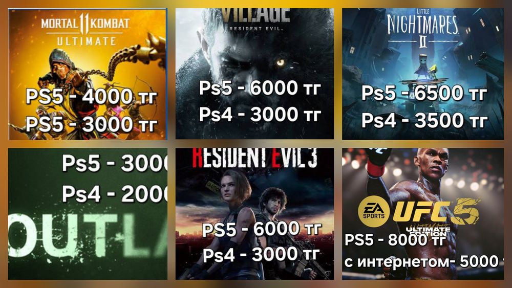 Цифровые игры на пс4/пс5