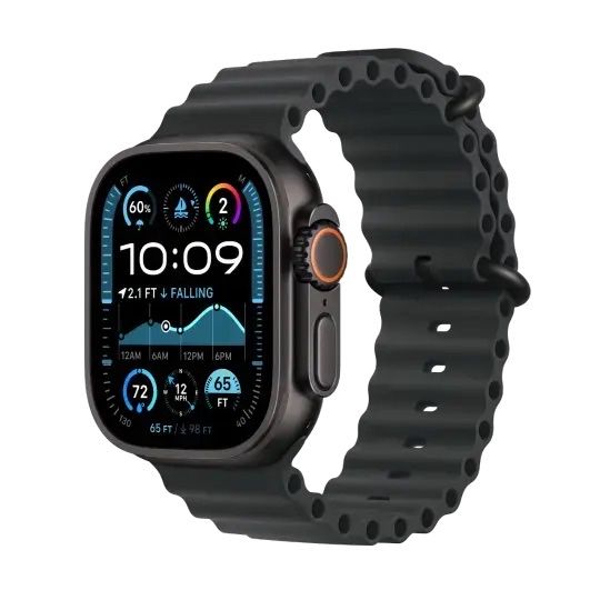 Apple Watch 9 ULTRA 2 49mm SIGILAT GARANTIE! Black Negru TL Ocean Band
