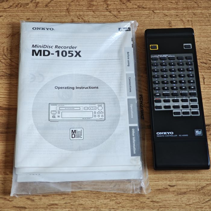 Onkyo MD-105X (европейска версия) [Intec 205 series]