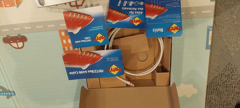 Wifi рутер FRITZ!Box 6490 Cable (DVB-C) - кабелна телевизия