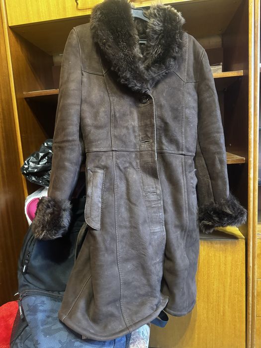 Палто от естествена кожа