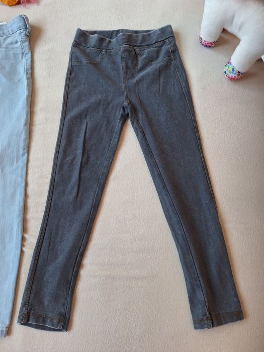 Нови slim leggings и клин размер 116 (5-6 години)