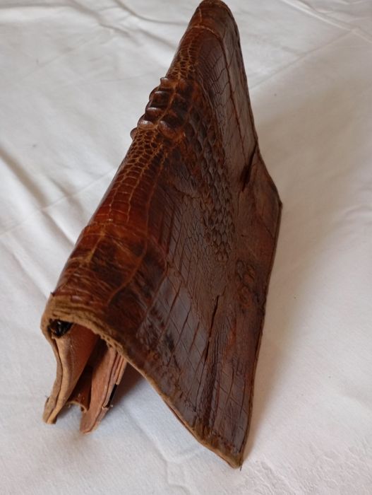 Geantă din piele de crocodil