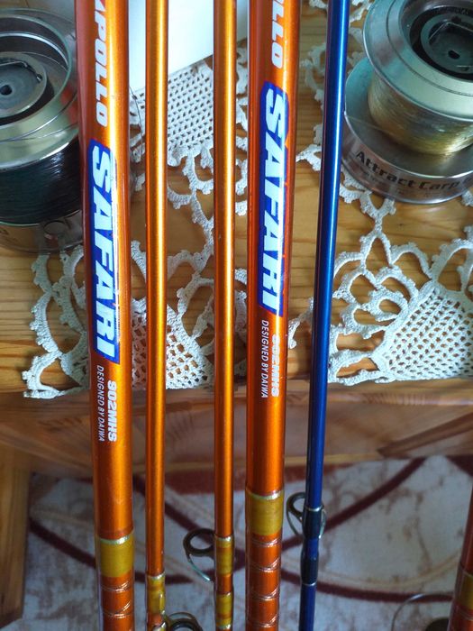Комплекти ретро  въдици и макари