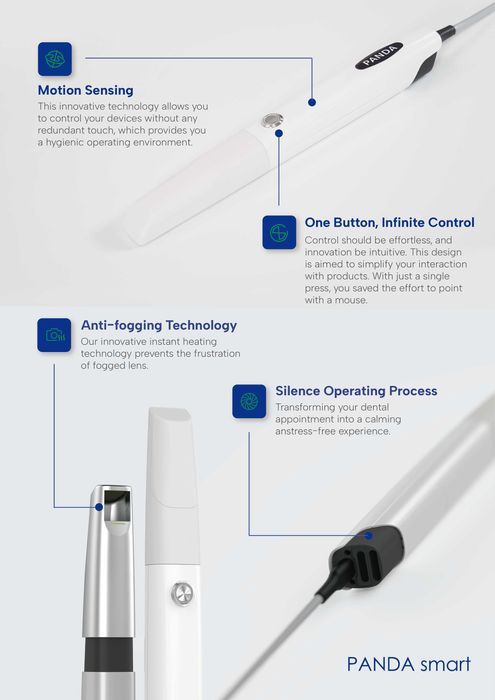Panda Smart Интраорален 3D Скенер Нов Гаранция