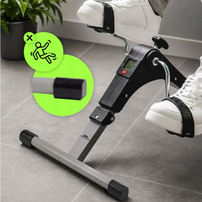 Велоергометър BodySpin Core с LCD дисплей и регулируемо съпротивление – за ръце и крака