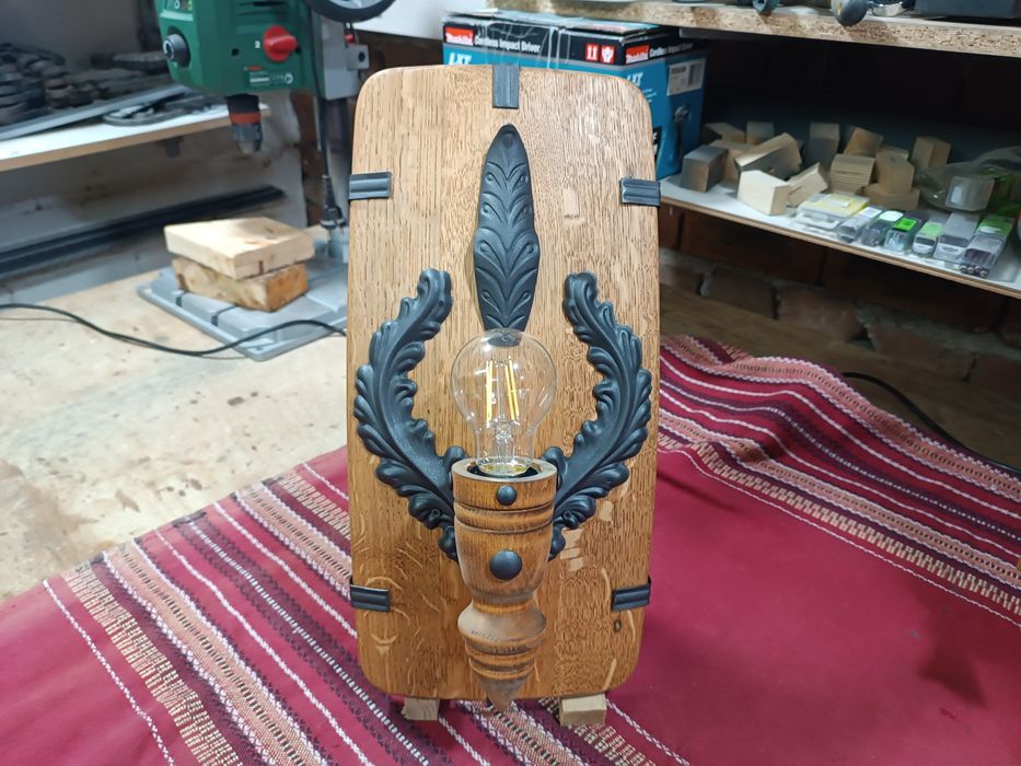 Ръчна изработка на битово осветление.