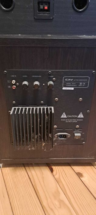 Съраунд и център колони