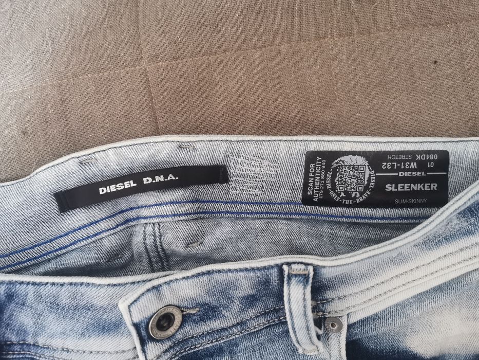 Blugi bărbați Diesel, mar S skinny